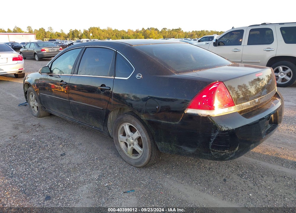2007 CHEVROLET IMPALA LT VIN: 2G1WT58K979308765