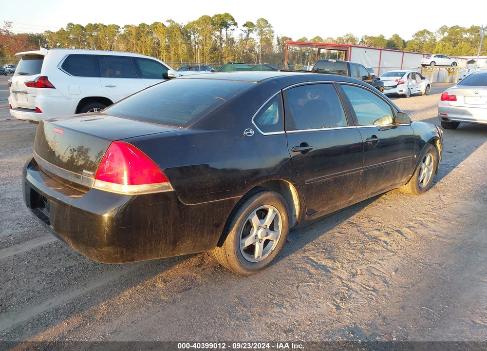 2007 CHEVROLET IMPALA LT VIN: 2G1WT58K979308765