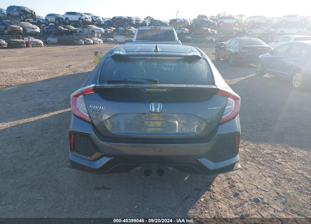 2019 HONDA CIVIC SPORT VIN: SHHFK7H48KU215567