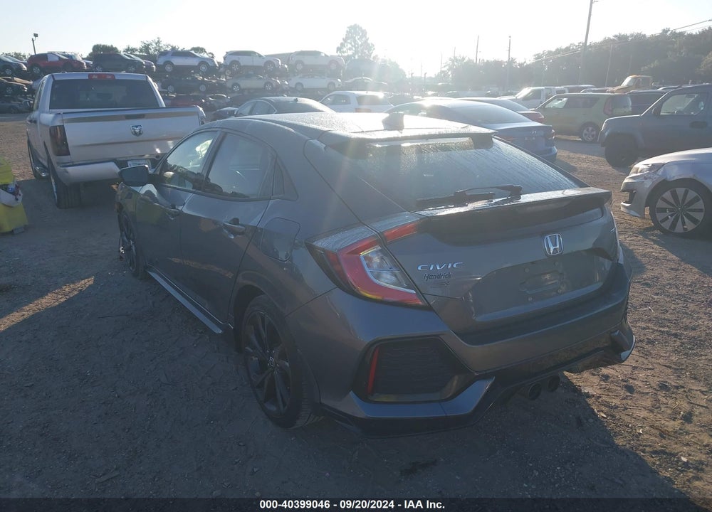 2019 HONDA CIVIC SPORT VIN: SHHFK7H48KU215567