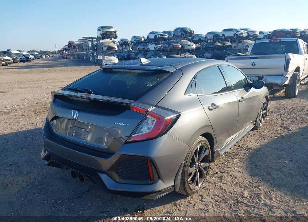2019 HONDA CIVIC SPORT VIN: SHHFK7H48KU215567