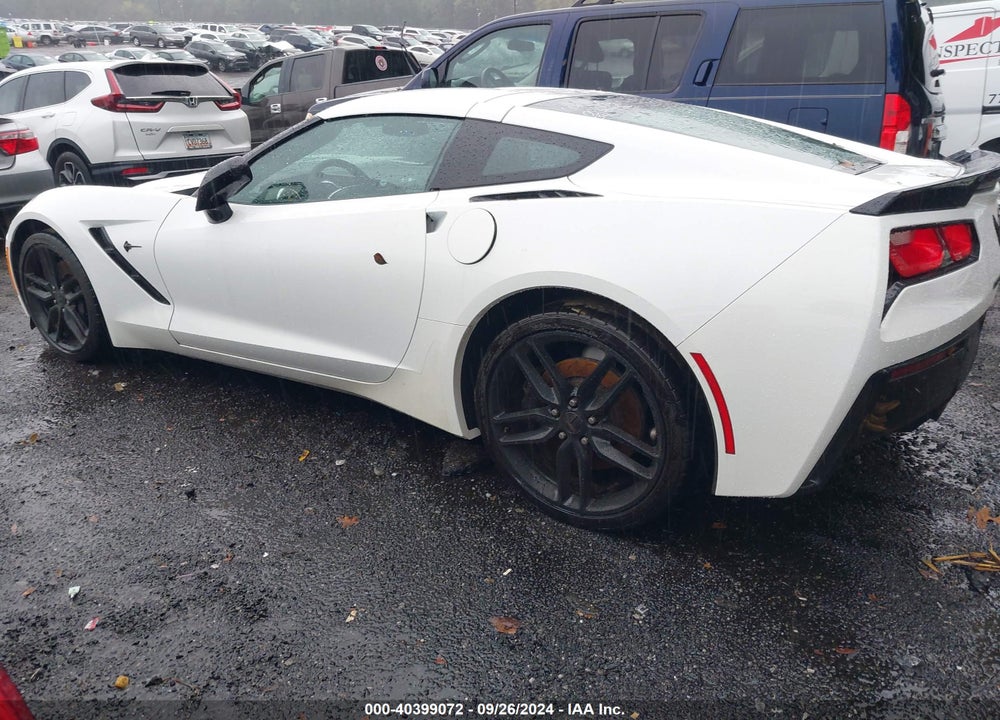 2019 CHEVROLET CORVETTE STINGRAY Z51 VIN: 1G1YK2D70K5109492
