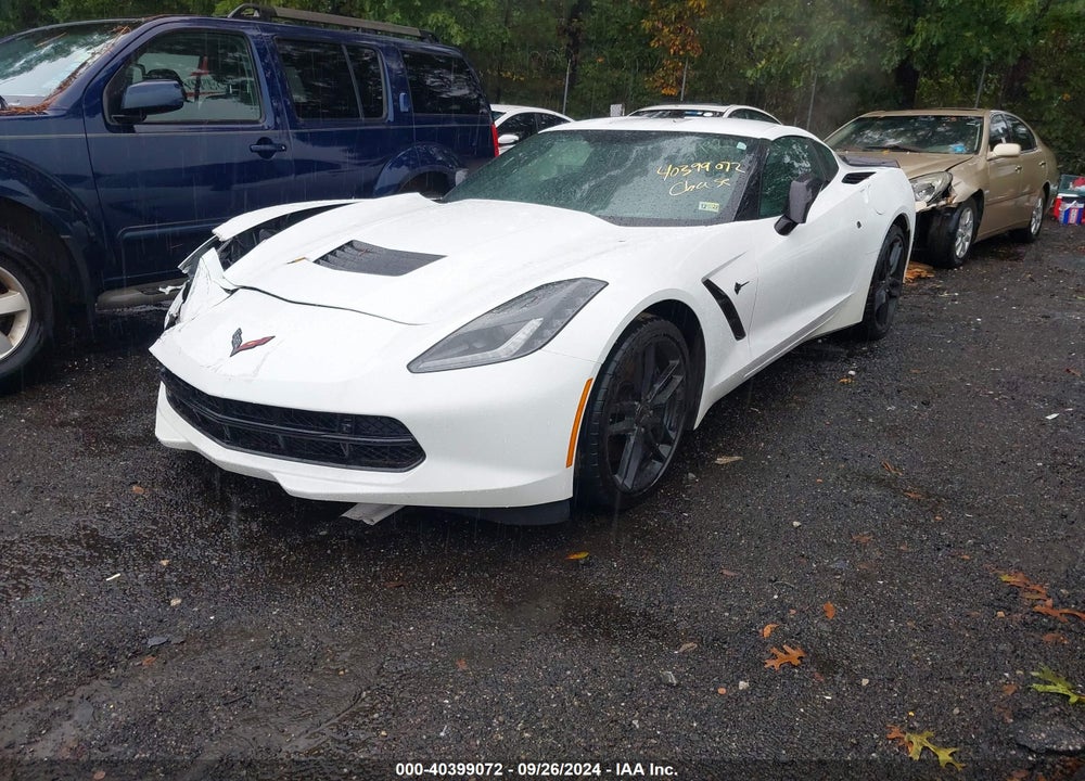 2019 CHEVROLET CORVETTE STINGRAY Z51 VIN: 1G1YK2D70K5109492