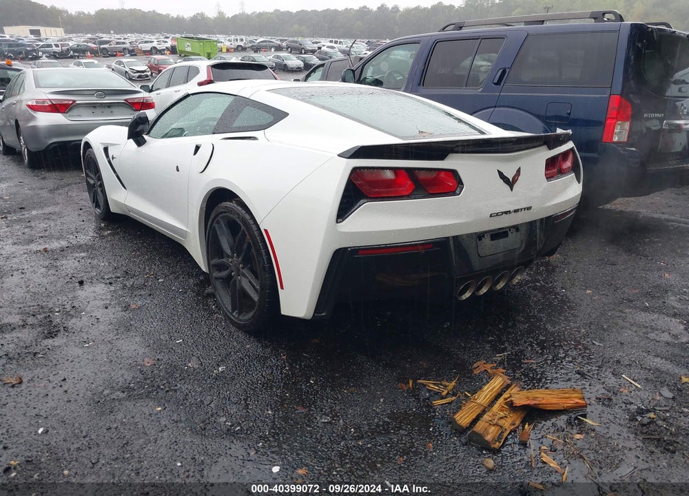 2019 CHEVROLET CORVETTE STINGRAY Z51 VIN: 1G1YK2D70K5109492
