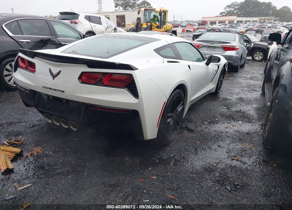 2019 CHEVROLET CORVETTE STINGRAY Z51 VIN: 1G1YK2D70K5109492