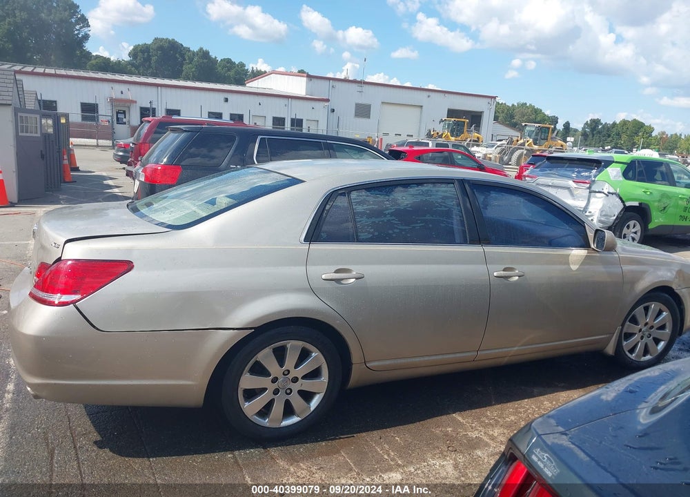 2006 TOYOTA AVALON XLS VIN: 4T1BK36B36U081506