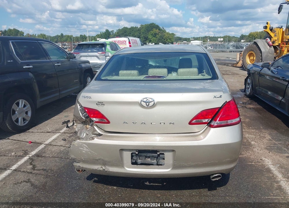 2006 TOYOTA AVALON XLS VIN: 4T1BK36B36U081506