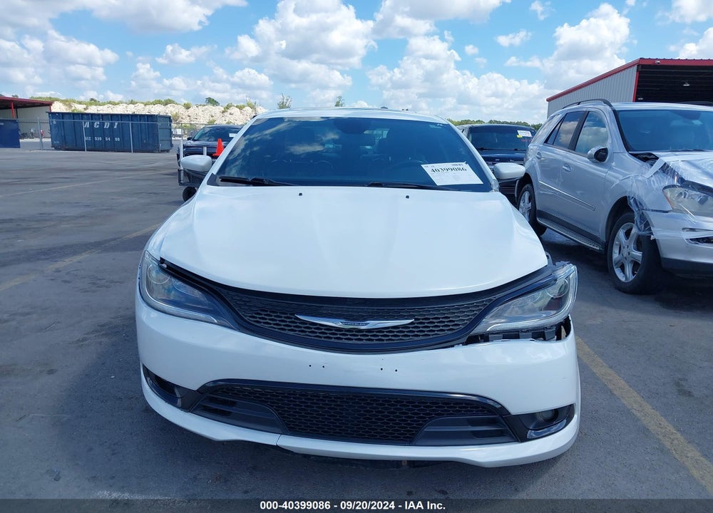 2016 CHRYSLER 200 S VIN: 1C3CCCBB8GN158320