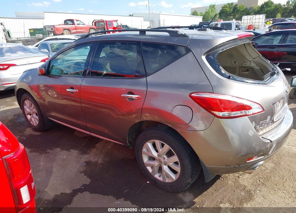 2011 NISSAN MURANO SL VIN: JN8AZ1MU7BW062979
