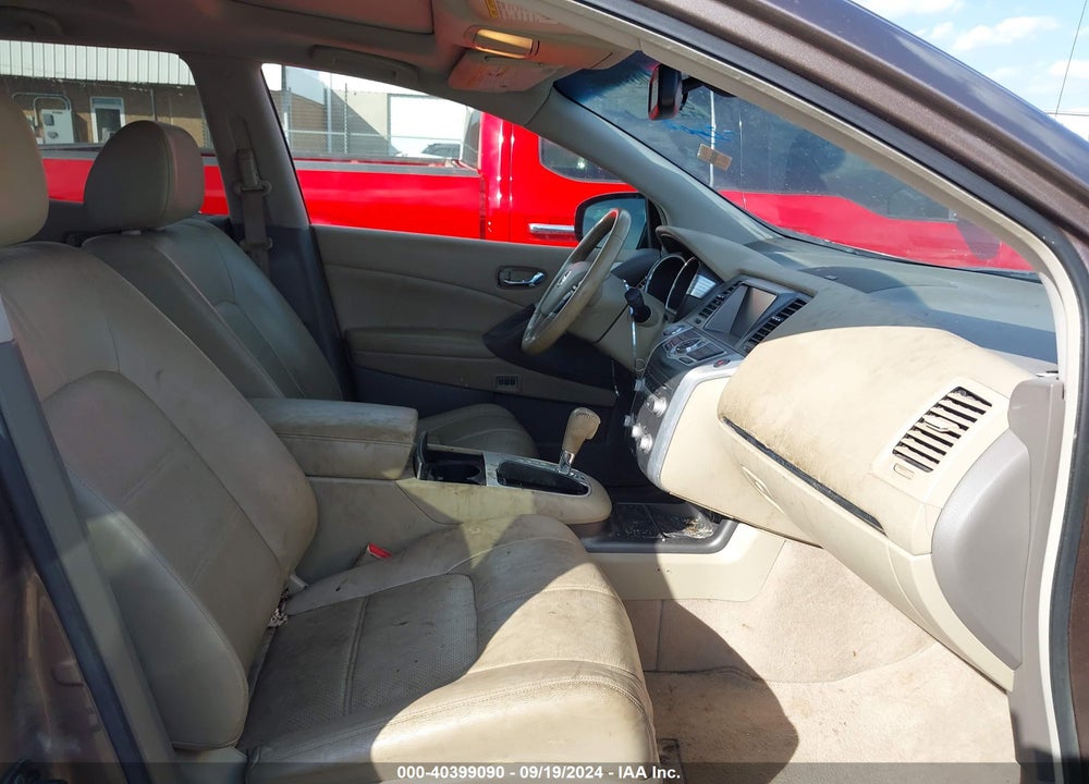 2011 NISSAN MURANO SL VIN: JN8AZ1MU7BW062979