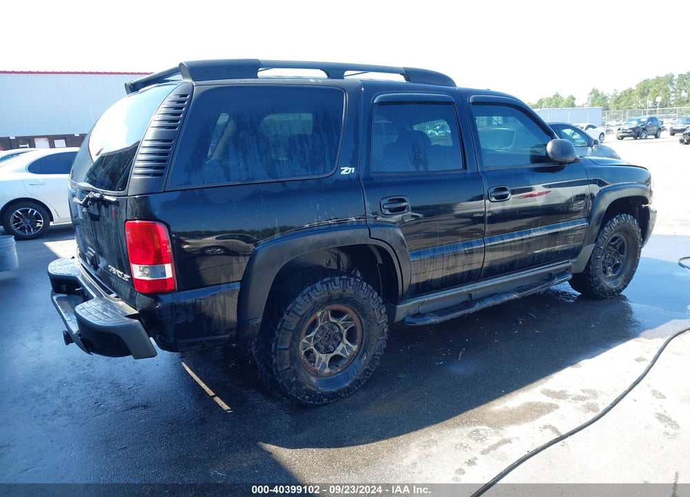 2004 CHEVROLET TAHOE Z71 VIN: 1GNEK13Z44R137340