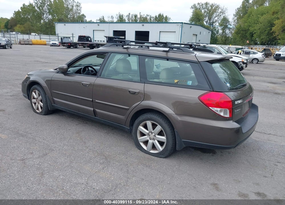 2008 SUBARU OUTBACK 2.5I LIMITED/2.5I LIMITED L.L. BEAN EDITION VIN: 4S4BP62C187358205