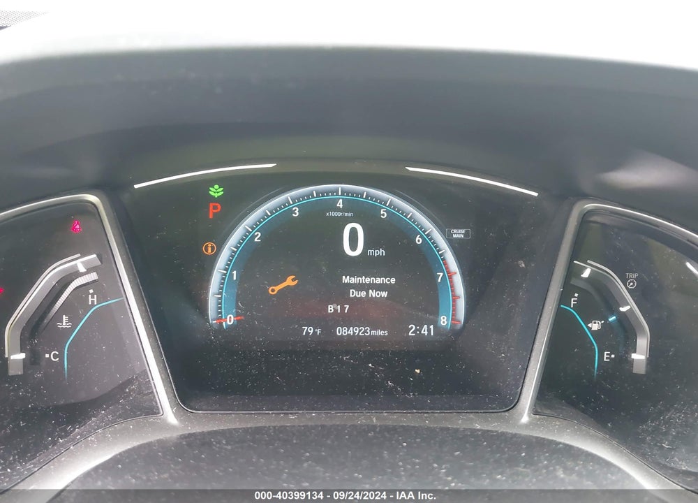 2017 HONDA CIVIC EX VIN: 19XFC2F70HE078525