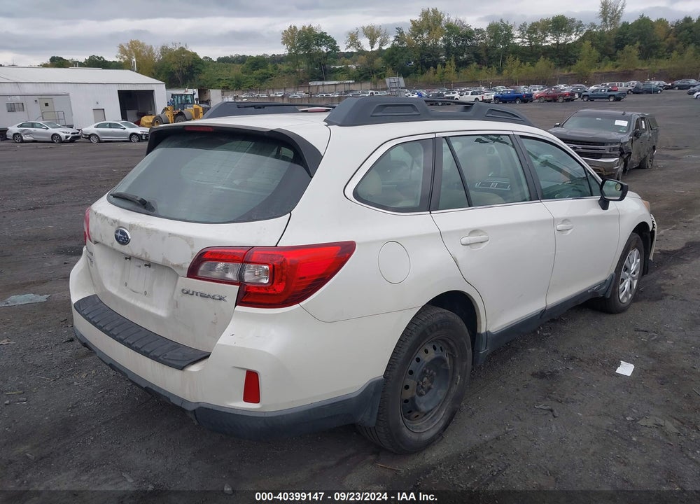 2015 SUBARU OUTBACK 2.5I VIN: 4S4BSBAC5F3307769