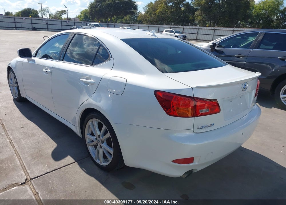 2007 LEXUS IS 250 VIN: JTHBK262172048398