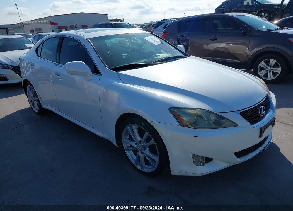 2007 LEXUS IS 250 VIN: JTHBK262172048398