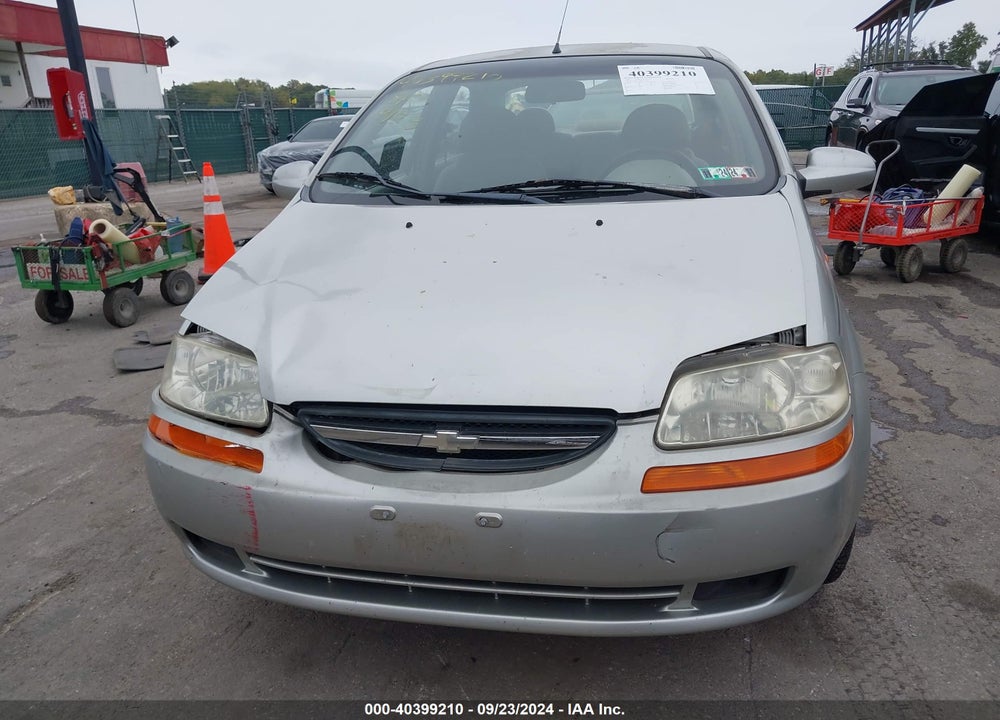 2004 CHEVROLET AVEO VIN: KL1TD52674B221869