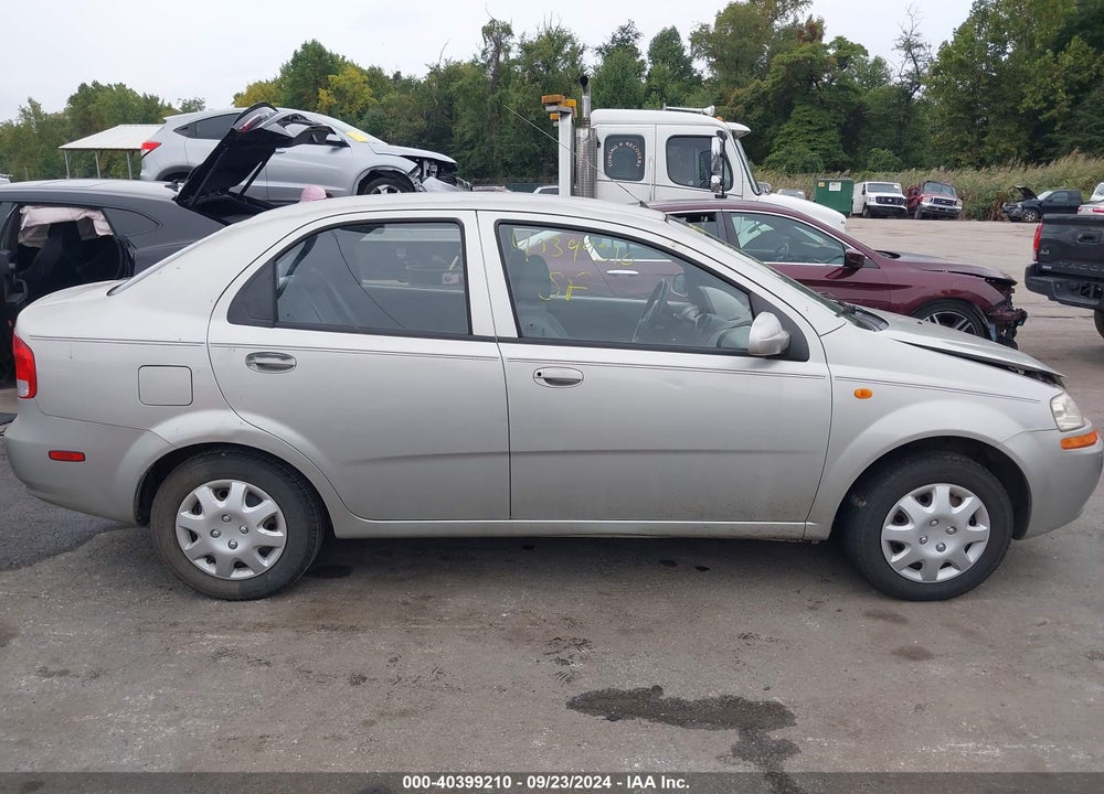 2004 CHEVROLET AVEO VIN: KL1TD52674B221869
