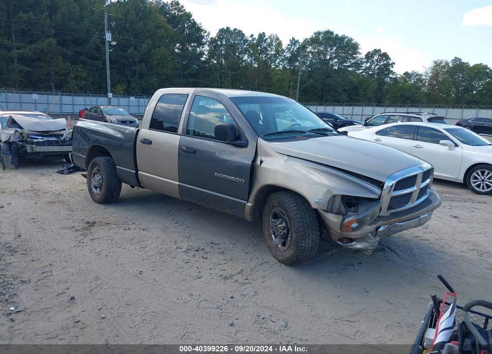 2003 DODGE RAM 2500 SLT/LARAMIE/ST VIN: 3D7KA28673G811875
