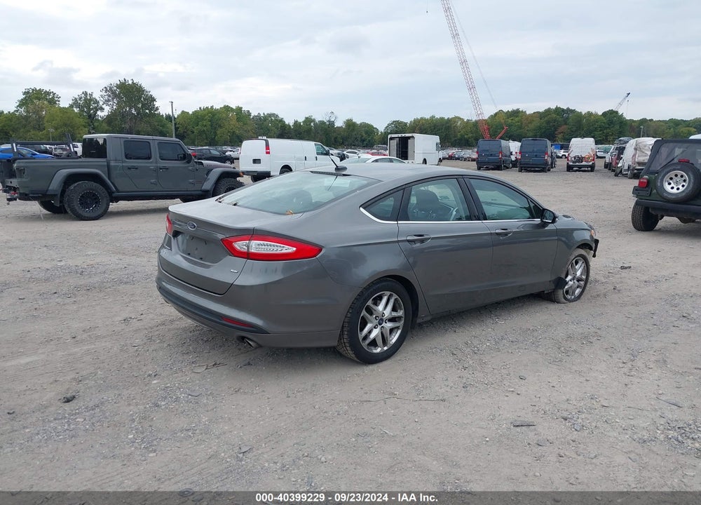 2014 FORD FUSION SE VIN: 3FA6P0H75ER246174