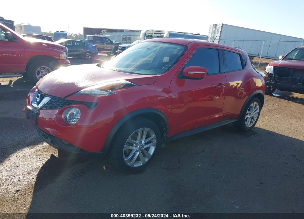 2015 NISSAN JUKE SL VIN: JN8AF5MVXFT564496