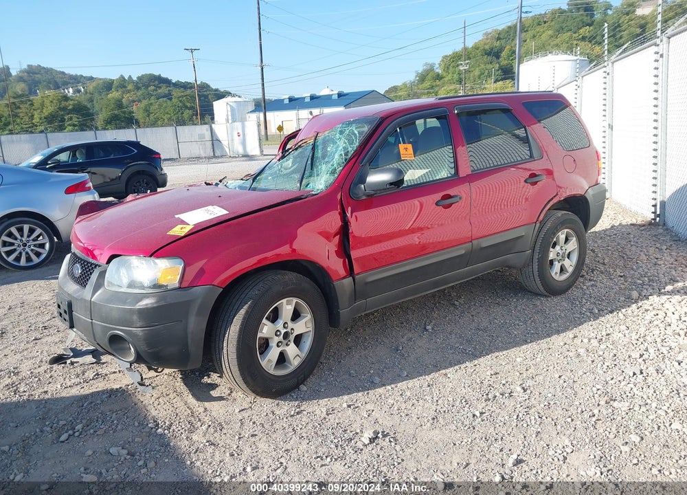 2007 FORD ESCAPE XLT/XLT SPORT VIN: 1FMYU93107KA23787
