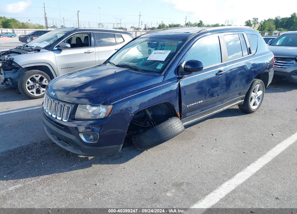 2014 JEEP COMPASS HIGH ALTITUDE VIN: 1C4NJCEA6ED672442