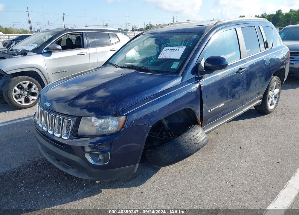 2014 JEEP COMPASS HIGH ALTITUDE VIN: 1C4NJCEA6ED672442