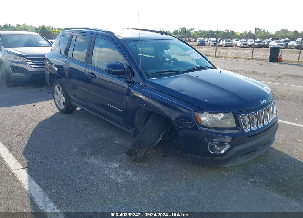 2014 JEEP COMPASS HIGH ALTITUDE VIN: 1C4NJCEA6ED672442