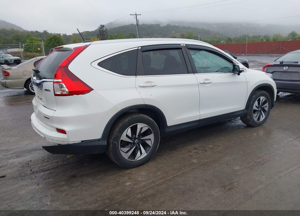 2016 HONDA CR-V TOURING VIN: 5J6RM4H95GL136200