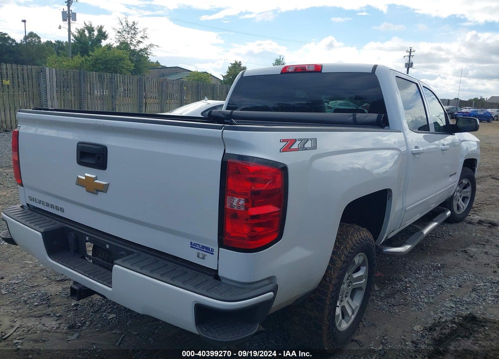 2018 CHEVROLET SILVERADO 1500 2LT VIN: 3GCUKREC0JG349756