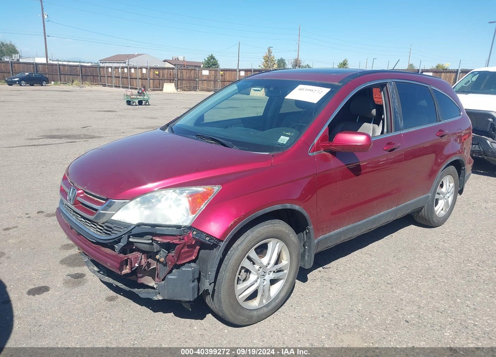 2010 HONDA CR-V EX-L VIN: 5J6RE4H76AL053829