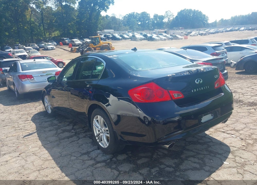 2011 INFINITI G37X VIN: JN1CV6AR6BM355364