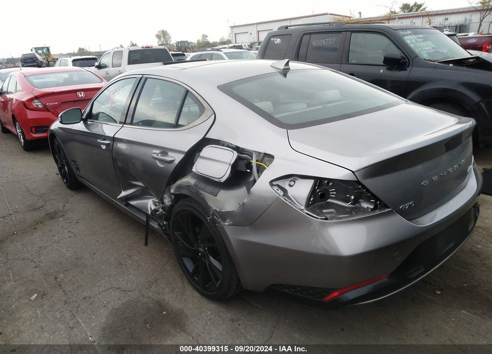 2023 GENESIS G70 2.0T AWD VIN: KMTG34TA0PU111329
