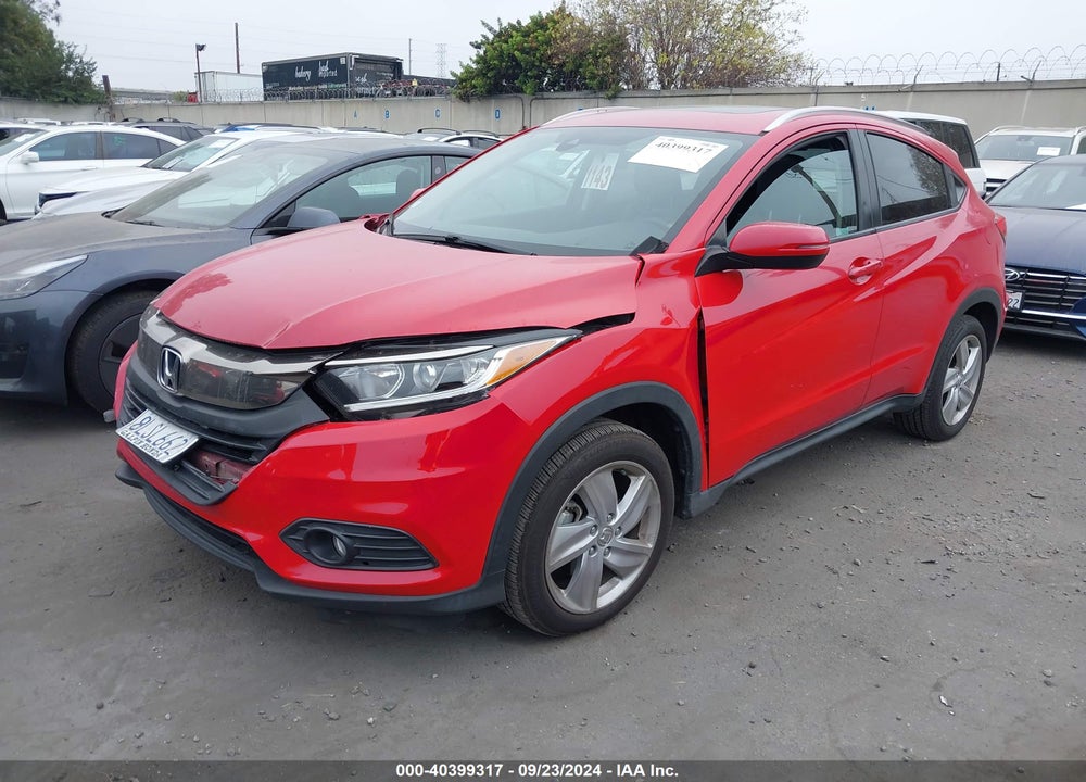 2019 HONDA HR-V EX VIN: 3CZRU5H55KM711695