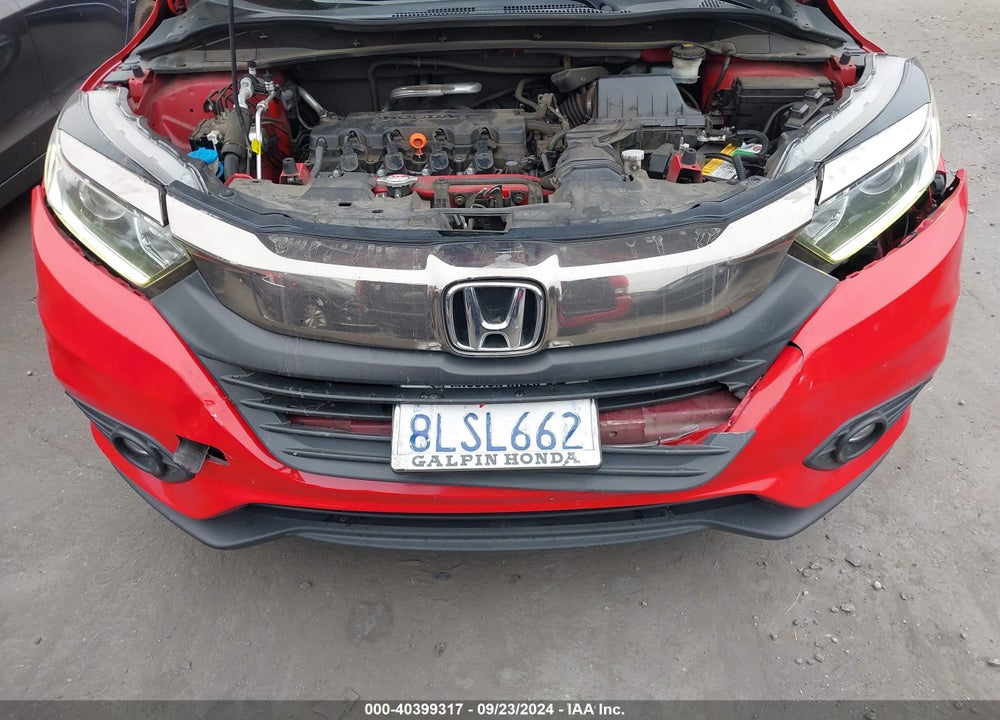 2019 HONDA HR-V EX VIN: 3CZRU5H55KM711695
