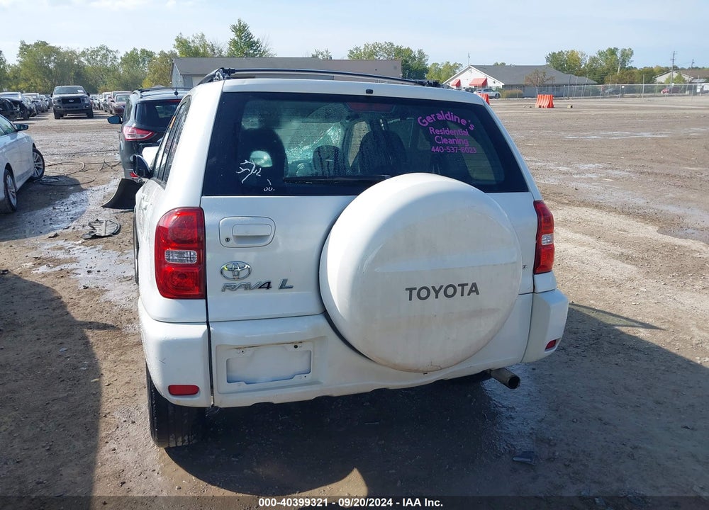 2004 TOYOTA RAV4 VIN: JTEHD20V340030917