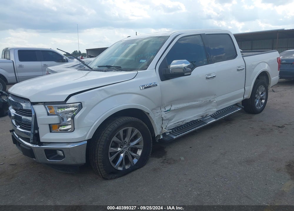 2015 FORD F-150 LARIAT VIN: 1FTEW1CG2FKE37417