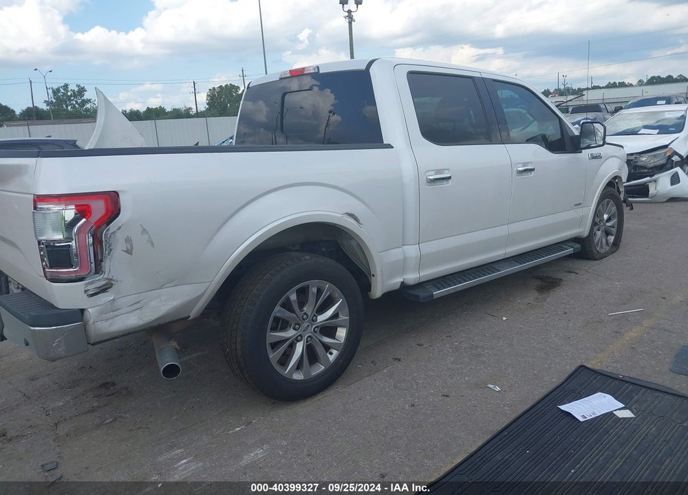 2015 FORD F-150 LARIAT VIN: 1FTEW1CG2FKE37417
