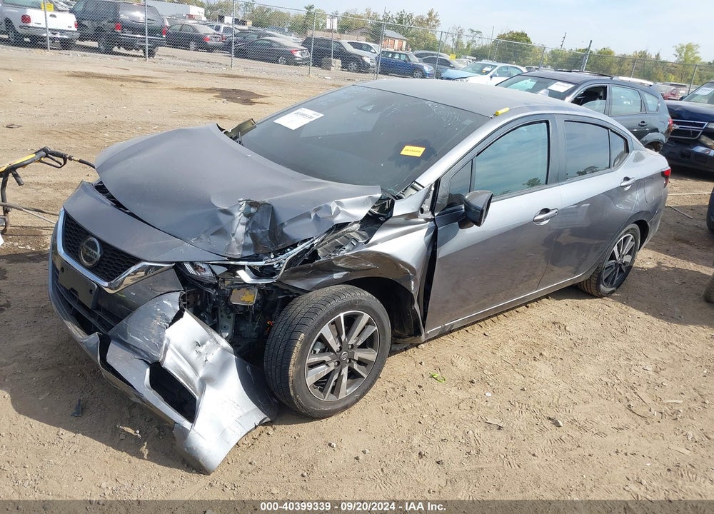 2021 NISSAN VERSA SV XTRONIC CVT VIN: 3N1CN8EV0ML817028