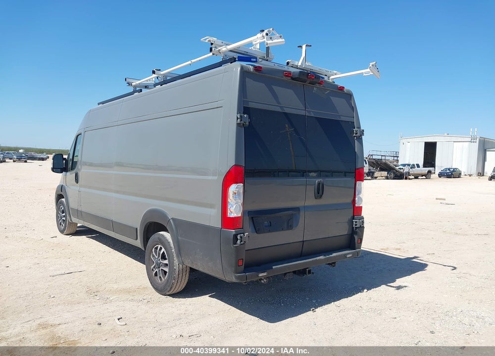 2023 RAM PROMASTER 3500 CARGO VAN HIGH ROOF 159 WB EXT VIN: 3C6MRVJG3PE544341