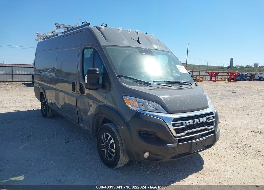 2023 RAM PROMASTER 3500 CARGO VAN HIGH ROOF 159 WB EXT VIN: 3C6MRVJG3PE544341