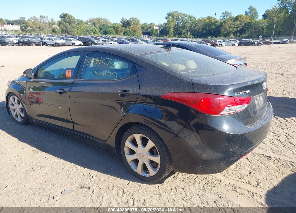 2012 HYUNDAI ELANTRA LIMITED VIN: 5NPDH4AE6CH100977