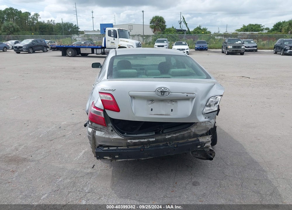 2007 TOYOTA CAMRY LE VIN: 4T1BE46K17U548047