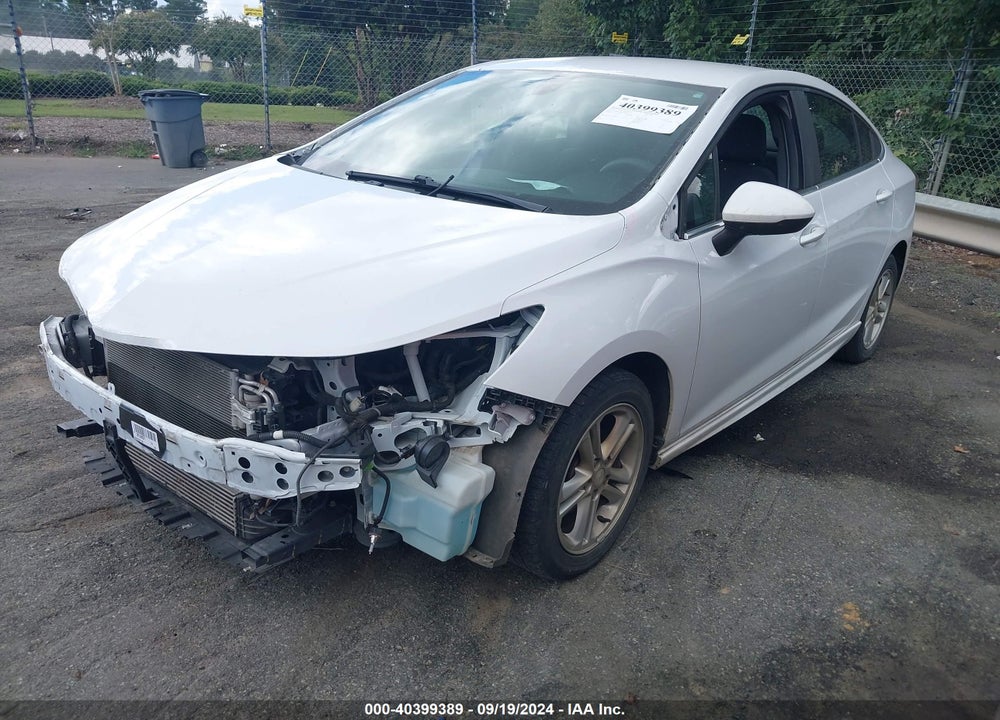 2018 CHEVROLET CRUZE LT AUTO VIN: 1G1BE5SM8J7248442