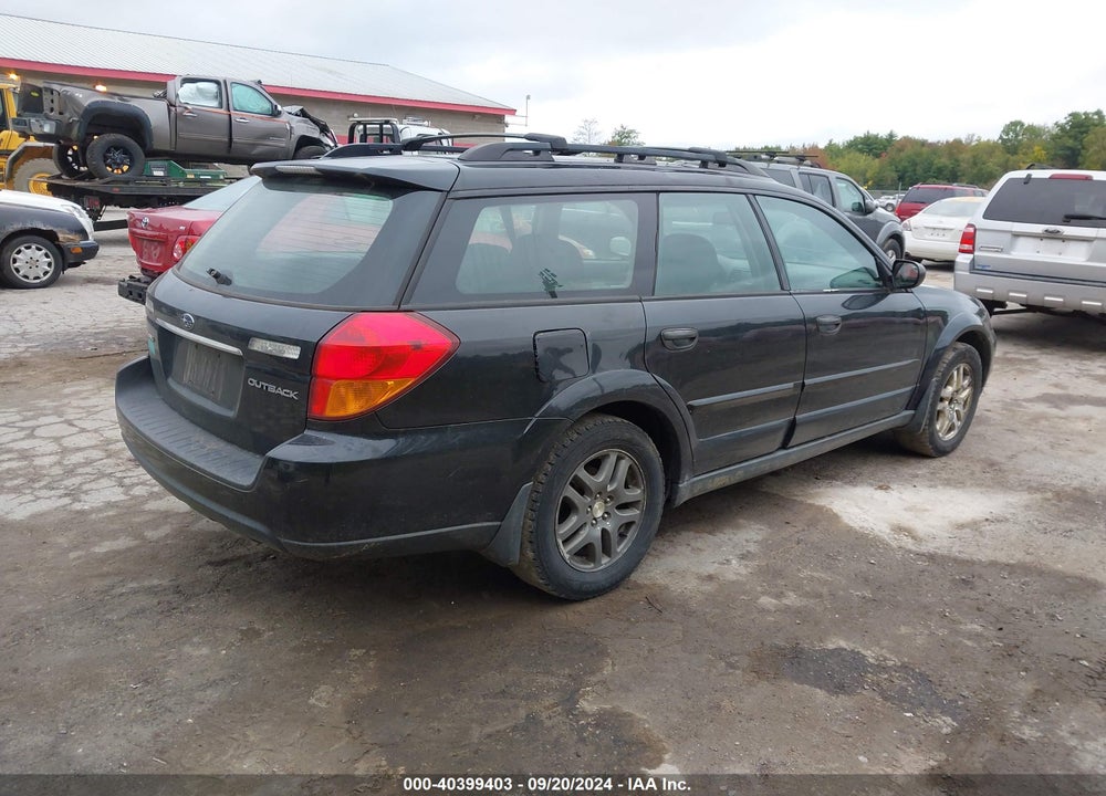 2005 SUBARU OUTBACK 2.5I VIN: 4S4BP61C257318955