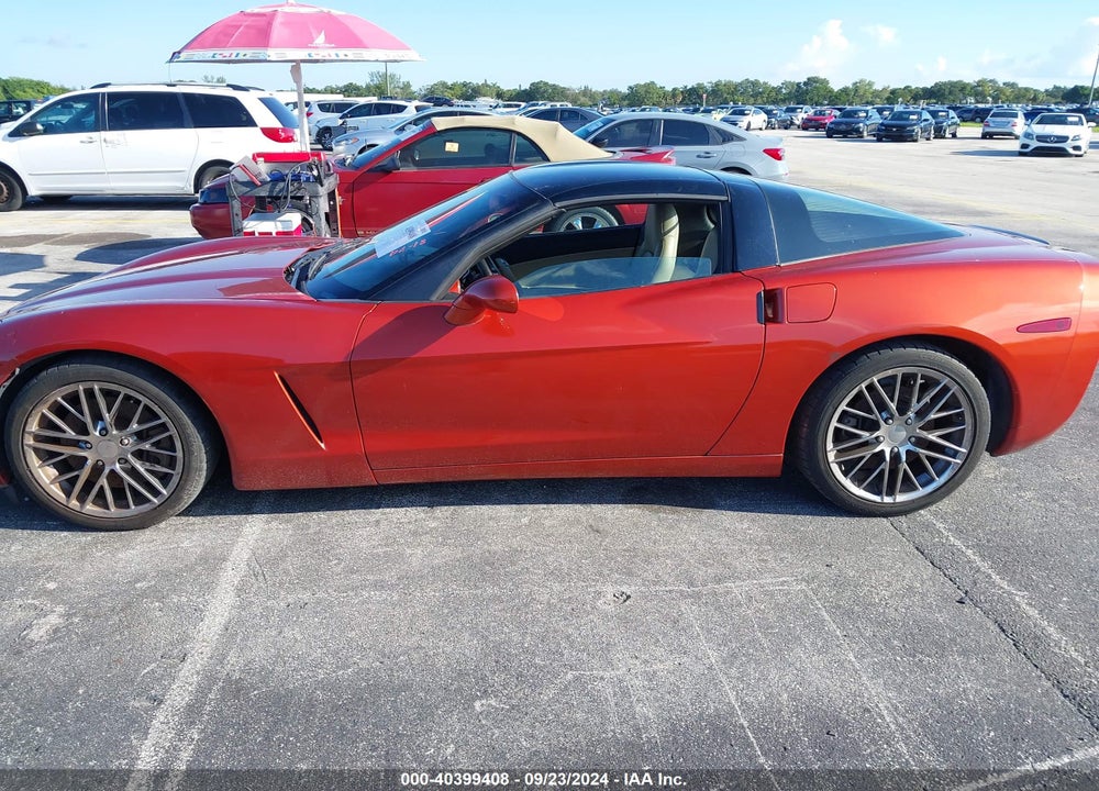 2005 CHEVROLET CORVETTE VIN: 1G1YY24U555107309