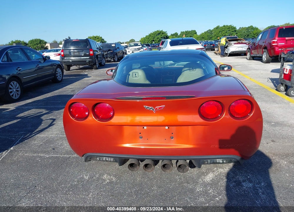 2005 CHEVROLET CORVETTE VIN: 1G1YY24U555107309