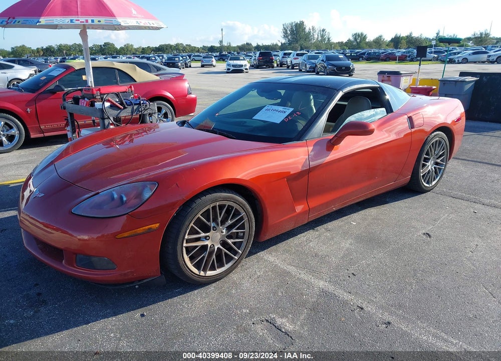 2005 CHEVROLET CORVETTE VIN: 1G1YY24U555107309