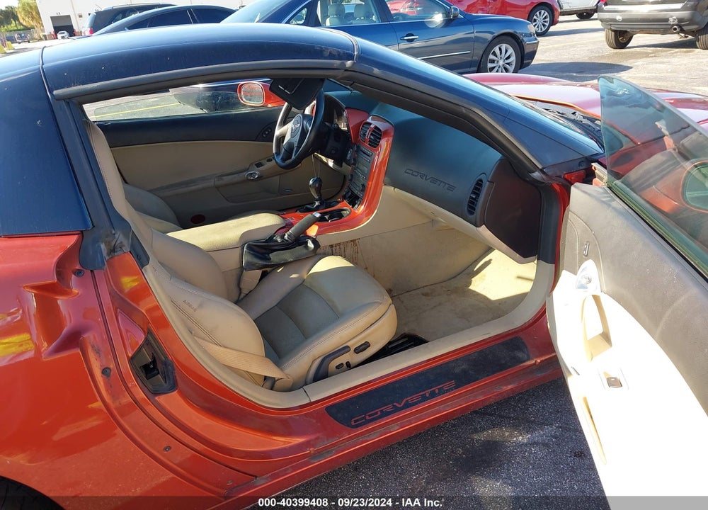 2005 CHEVROLET CORVETTE VIN: 1G1YY24U555107309